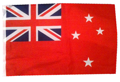 New Zealand courtesy flag red - Click Image to Close